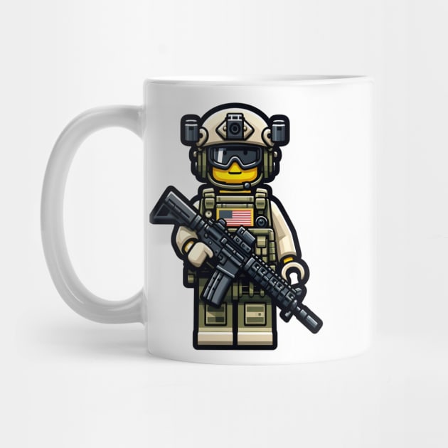 Tactical LEGO by Rawlifegraphic